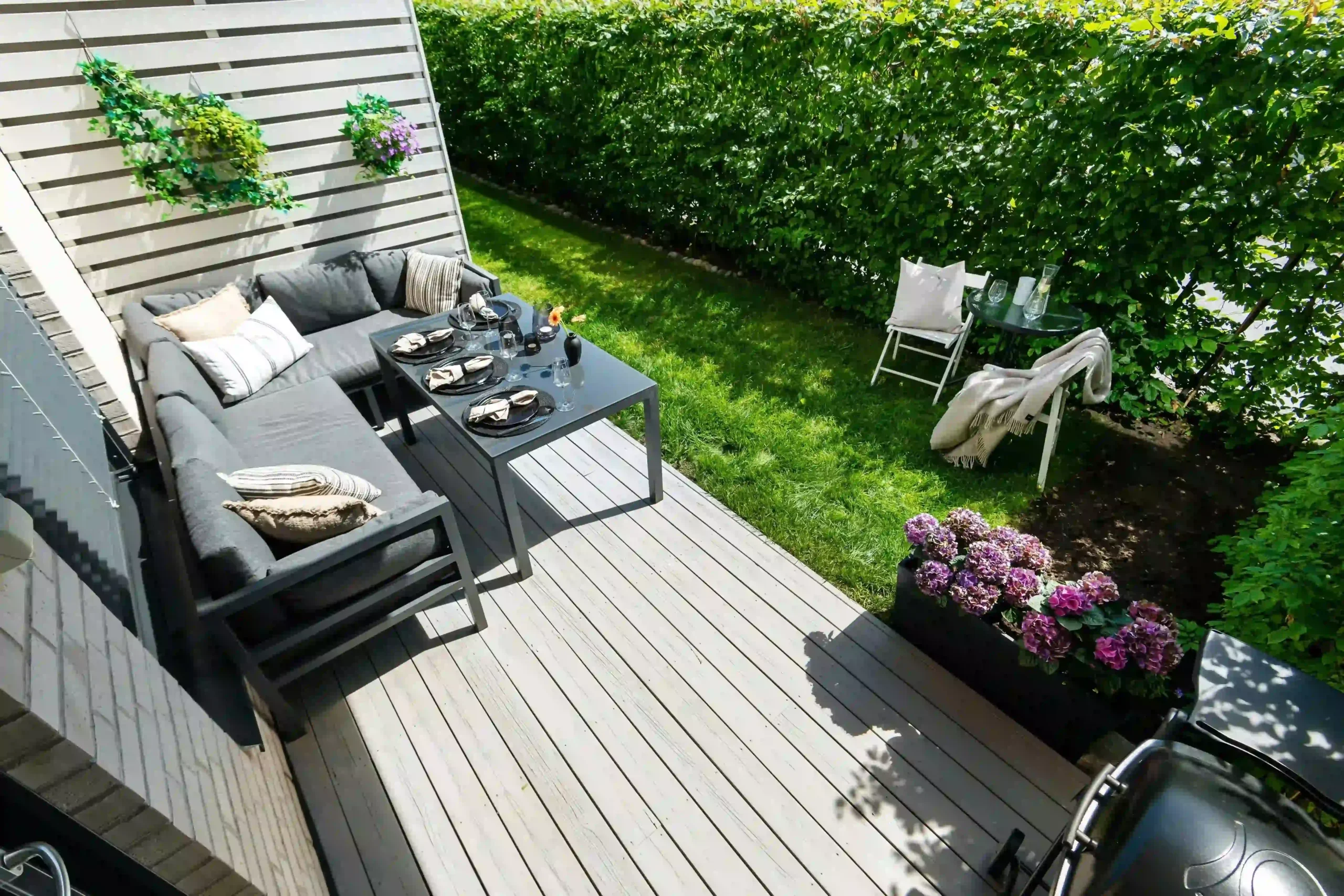 Reliable deck builders in Las Vegas completing a custom deck near Boulder City and Sloan